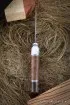 Нож Беркут К340 карельская береза коричневая искусственный камень