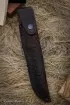 Нож Кардинал 2 дамаск ламинированный с воронением черный граб мельхиор