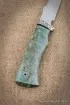 Нож Рыбак-2 RWL-34 мельхиор карельская береза (зеленая)