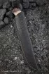 Нож Ловчий дамаск рукоять береста