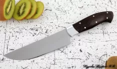 Нож Шеф № 8 сталь 95Х18 рукоять дюраль венге