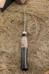 Нож Беркут КН-01 рукоять черный граб карельская береза коричневая