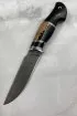 Нож Енисей дамасская — наборная рукоять: карельская береза, черный граб