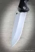 Нож складной Корвет сталь КН-01 рукоять черный граб
