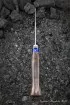 Нож Гепард ELMAX карельская береза коричневая акрил