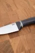 Нож Лиса сталь 95х18, рукоять черный граб