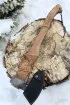 Топор-40 варка металлов углерод+ХВГ ясень резной