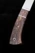 Нож Карачаевский бичак (бычак) Elmax карельская береза коричневая