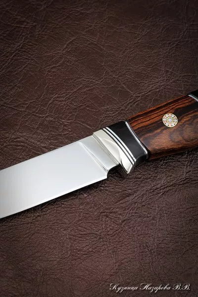 Нож Ирбис-2 S390 железное дерево черный граб