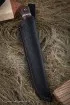 Нож Рыбак-2 К340 карельская береза коричневая искусственный камень с крючком