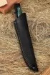 Нож Ферзь Elmax рукоять G10 черная, карельская береза зеленая