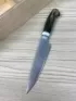Набор из 3 кухонных ножей из дамасской стали с никелированием в футляре