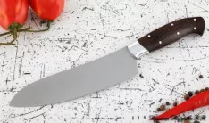Нож Шеф № 11 сталь 95Х18 рукоять дюраль венге