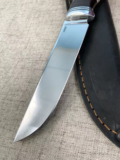 Нож Овод сталь N690 рукоять береста (New) 