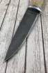 Нож Жерех дамасская — наборная рукоять: карельская береза