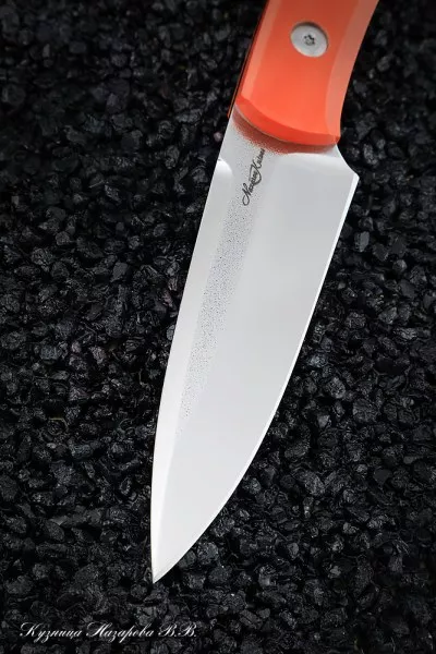 Нож №10 Х12МФ ЦМ G10 orange