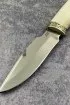 Нож Шкуросъёмный M390 — наборная рукоять: рог лося