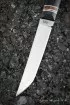 Нож Шаман Х12МФ рукоять G10 черная, железное дерево, черный граб