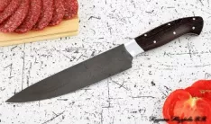 Кухонный нож Шеф № 9 сталь Х12МФ рукоять дюраль венге