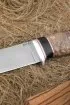 Нож Беркут КН-01 рукоять черный граб карельская береза коричневая