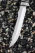 Нож Рыбак 2 ELMAX мельхиор карельская береза стабилизированная зеленая (Coutellia)