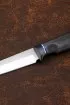 Нож Ферзь 95Х18 рукоять G10 черная, карбон