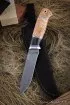 Нож Сокол 2 К340 карельская береза искусственный камень
