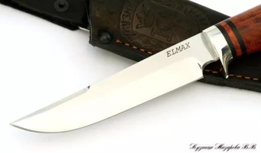 Нож Ирбис ELMAX мельхиор наборная бубинга