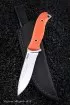 Нож №8 Х12МФ ЦМ (полные спуски) G10 orange