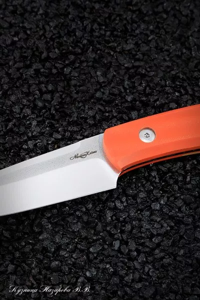 Нож №10 Х12МФ ЦМ G10 orange