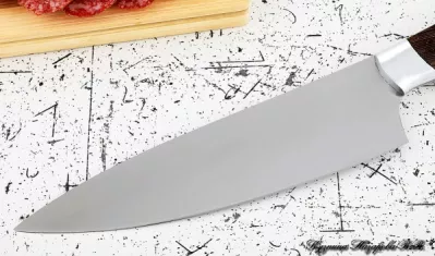 Нож Шеф № 12 сталь 95Х18 рукоять дюраль венге