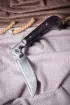Нож Складной на подшипнике Пчак сталь Elmax, накладки черный граб (NEW)