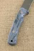 Нож Веган цельнометаллическая сталь х12мф, рукоять G10 синяя