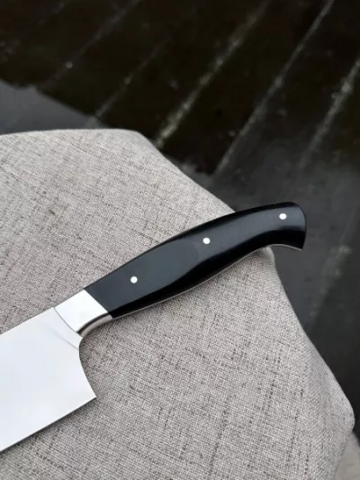 Кухонный цельнометаллический нож 