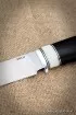 Нож Засапожный сталь RWL-34 рукоять черный граб акрил белый