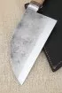 Сербский нож сталь кованая Х12МФ береста