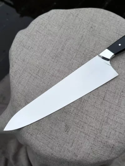 Кухонный цельнометаллический нож 