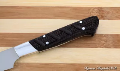 Кухонный нож Шеф овощной сталь 95х18 рукоять венге