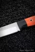 Нож №20 Elmax ЦМ G10 оранжевая + черная