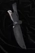 Нож №39-2 D2 цельнометаллический рукоять G10 чернооранжевая