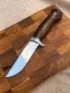 Нож Беркут сталь Х12МФ железное дерево