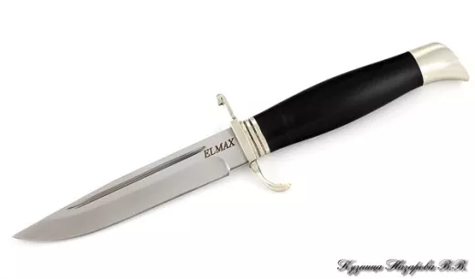 Реплика Финка НКВД Elmax черный граб мельхиор