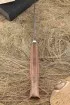 Нож Боец дамаск долы, рукоять палисандр