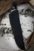 Нож Сокол дамаск волнистый береста