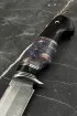 Нож Вепрь D2 — наборная рукоять: карельская береза фиолетовая, черный граб