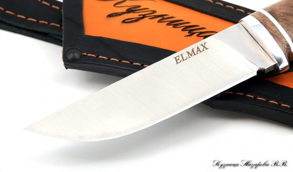 Golden Eagle knife 2 steel Elmax - satin handle walnut