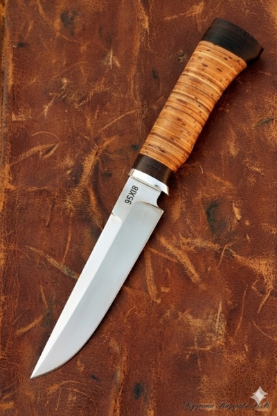 Нож Сапер 95х18 береста