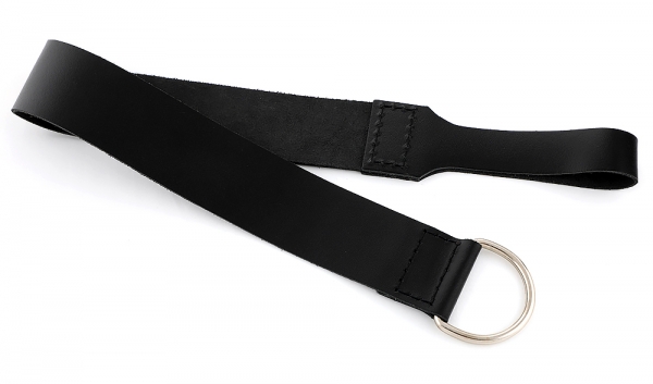 Belt for directing knives made of genuine leather