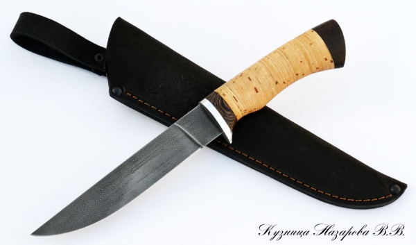 Knife Cardinal 2 HV-5 birch bark