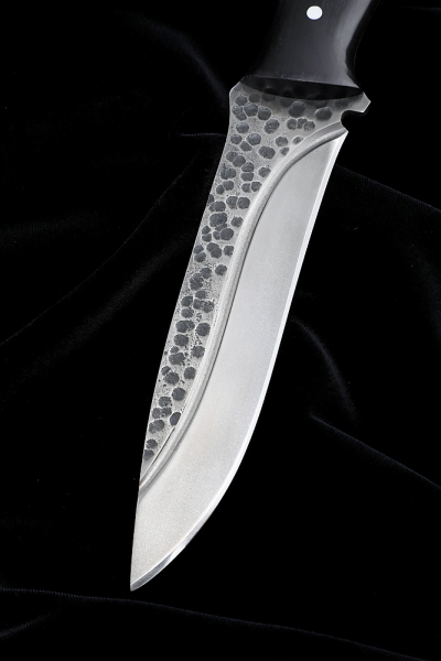 Knife No. 37 H12MF all-metal handle black hornbeam